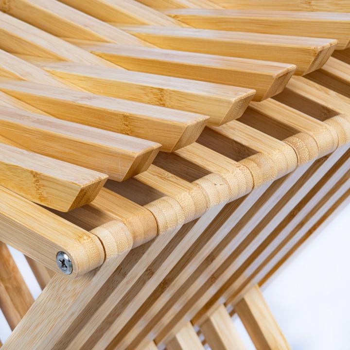 Produktbild Schulte Duschhocker Bambus ergonomisch (130 kg)