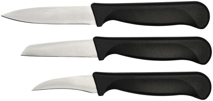 Produktbild Rosenstein & Söhne 6-teiliges Obst- und Gemüsemesser-Set (8 cm)