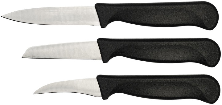 Actual product image Rosenstein & Söhne Set of 3 fruit and vegetable knives (8 cm)