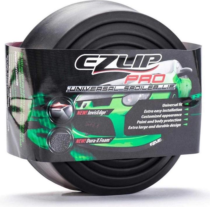 Ezlip EZ Lippe pro universal flexibel - Spoilerlippe inkl. Montagematerial (Schwarz, 1x)