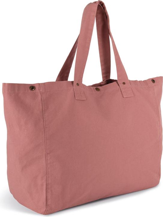 Image du produit Kimood Sac de shopping en coton délavé femme