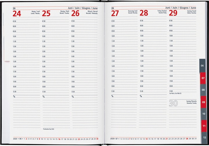 Produktbild Biella Geschäftsagenda Registra 7 plus (17.2 x 24 cm)