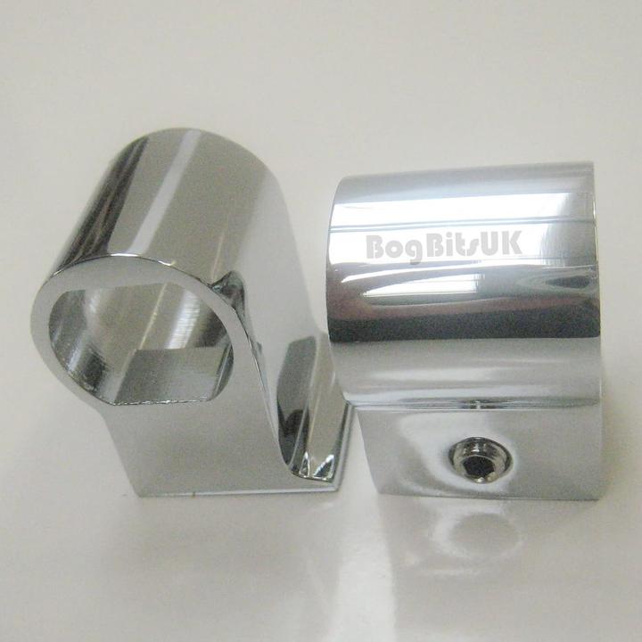 Produktbild ROCA Senso und Giralda Chrome Soft Close Toilettensitz Scharnier Set mit Endkappenbefestigung und