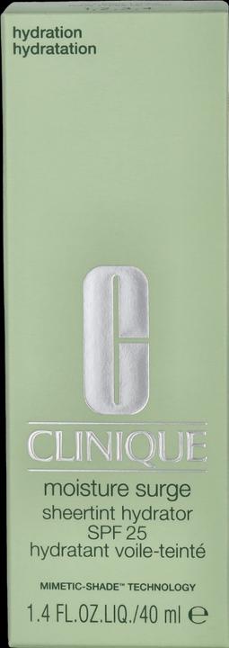 Actual product image Clinique Moisture Surge (Suntan cream, SPF 25, 40 ml, 66 g)