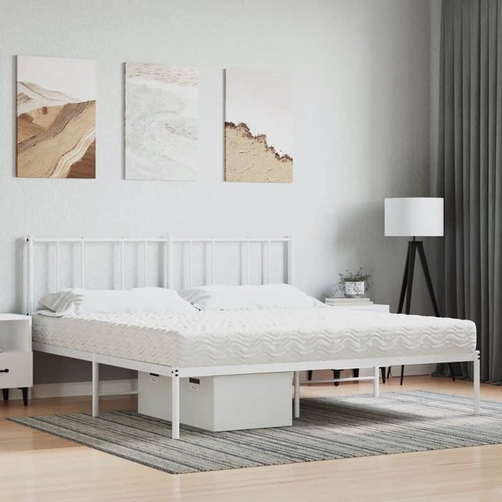 Produktbild VidaXL Schaumstoffmatratze 180 x 210 cm Härtegrad H2 H3 (180 x 210 cm, Schaumstoffkern)
