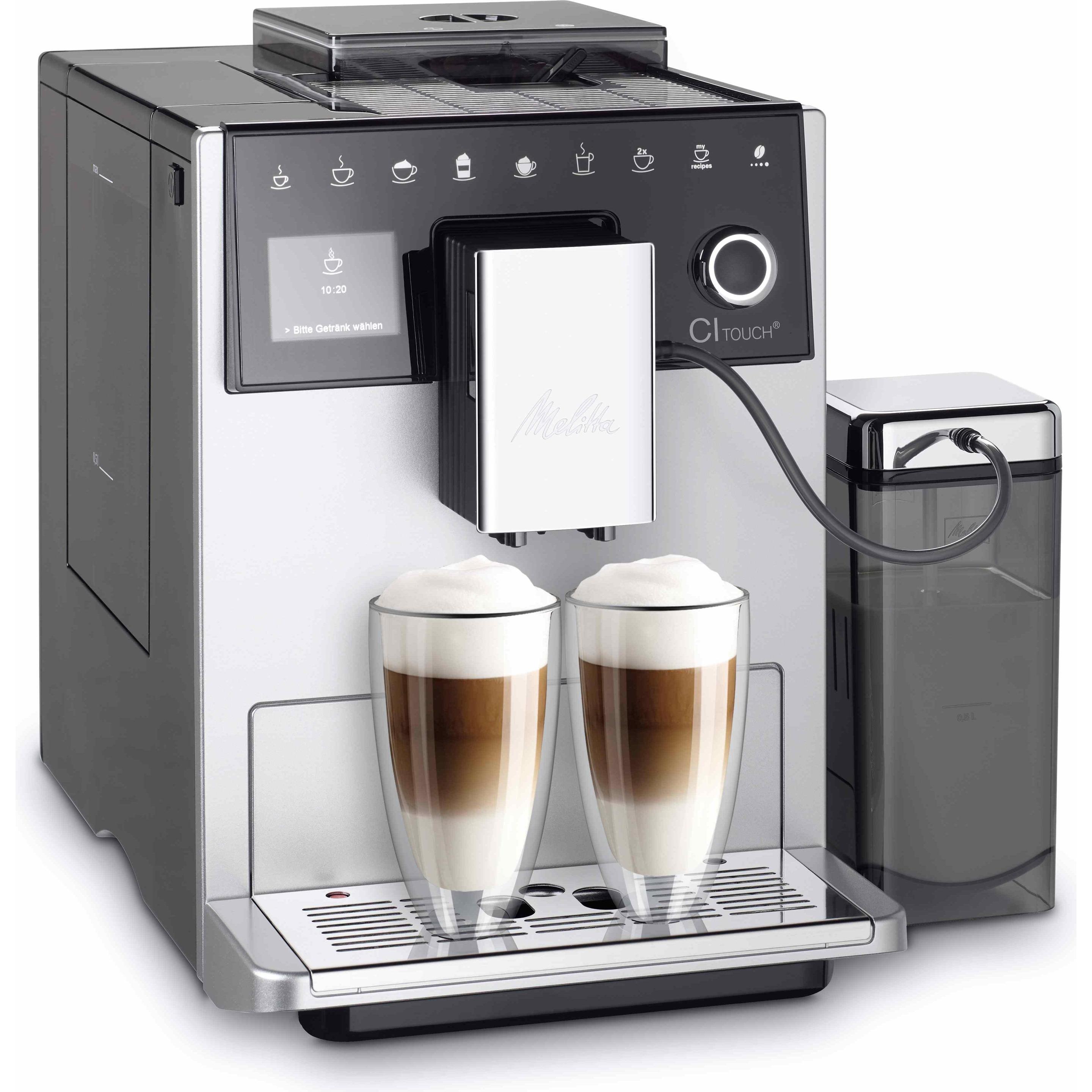 Melitta CI Touch F630-101, Kaffeevollautomat, Silber