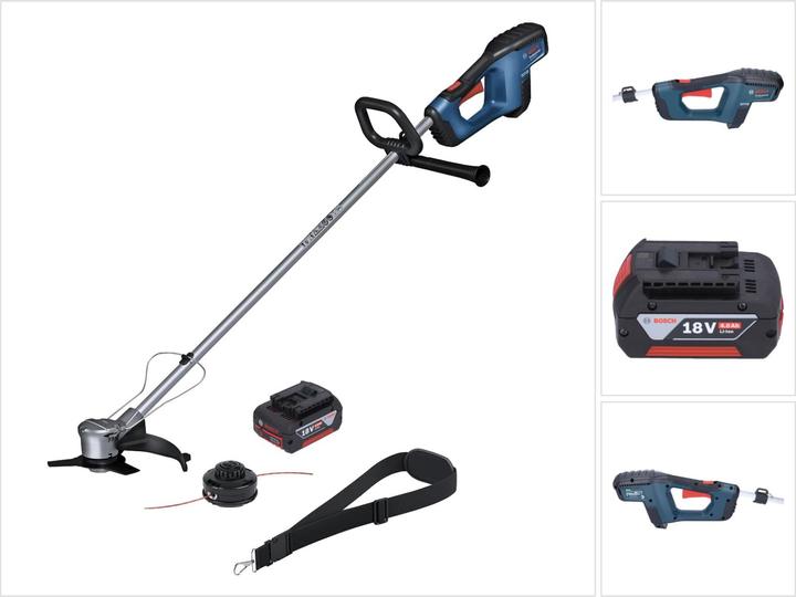 Productafbeelding Bosch Professional Bosch GFR 18V-23 Professionele accu bosmaaier 18 V 230 mm borstelloos + 1x accu 4.0 Ah - zonder
