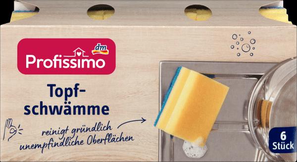 Actual product image dm Profissimo Pot Sponges (6 pcs.)