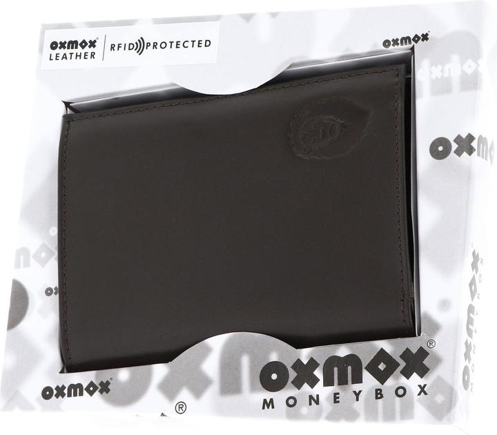 Actual product image Oxmox Leather RFID Protect Kombibörse