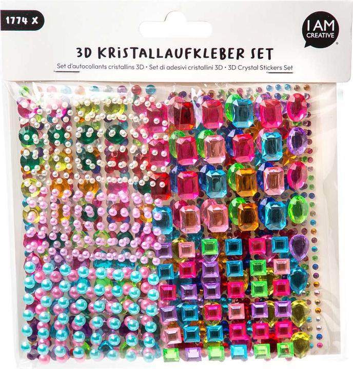 I Am Creative 3D stickers