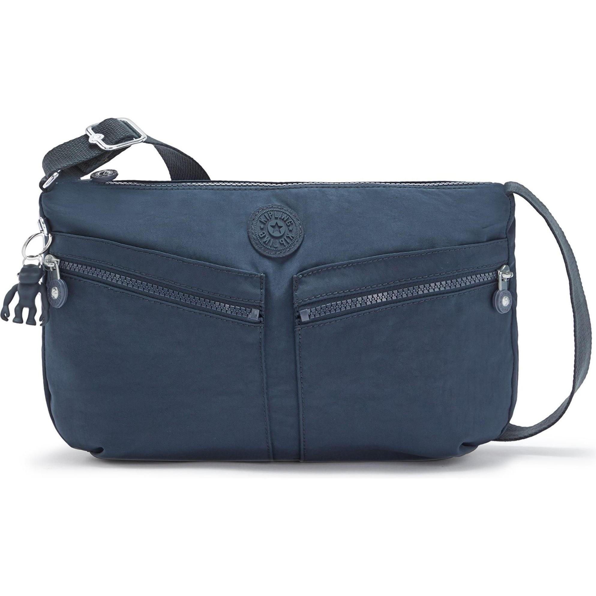 Kipling, Handtasche, Classics Basic Izellah Umhängetasche 33 cm, Blau
