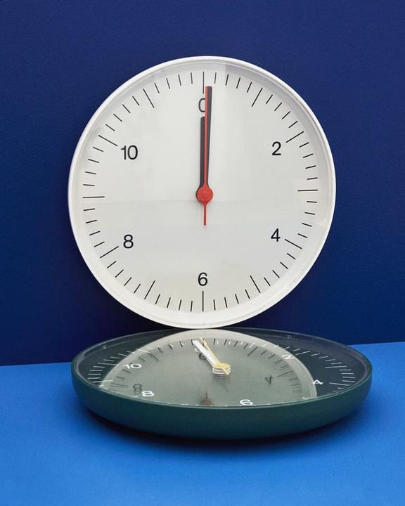 Produktbild HAY - Wall Clock - White (26 cm)
