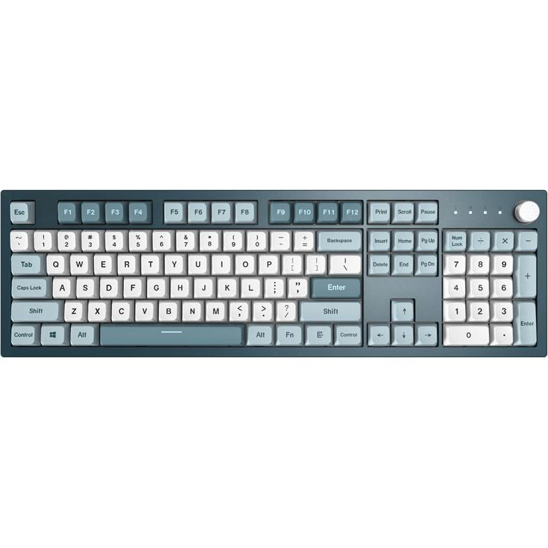 Montech MKey Freedom (US, Kabelgebunden), Tastatur, Blau