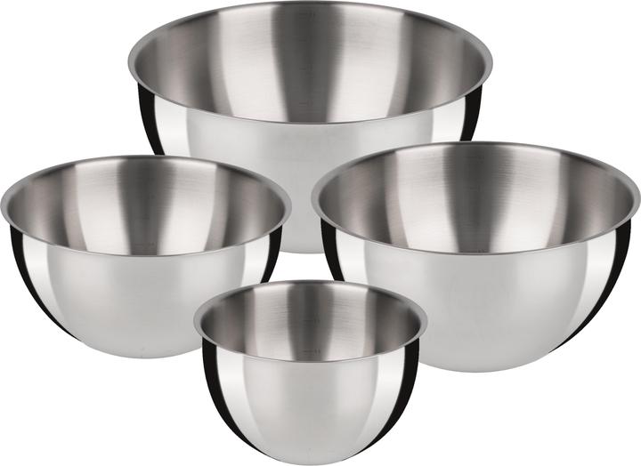 Galaxus Set de 4 saladiers inox (4 l, 4x)