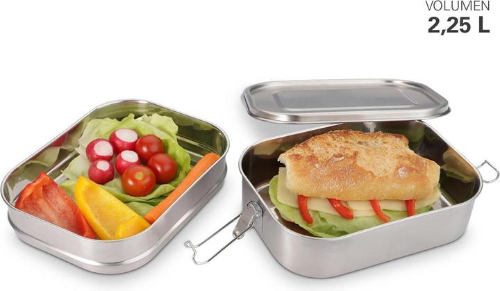 Actual product image Weis Stainless steel lock box double deck