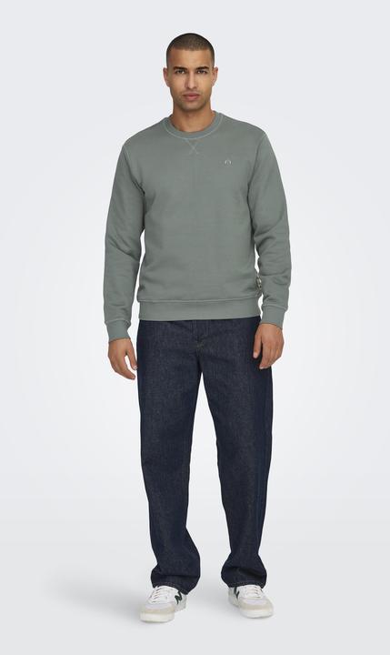 Produktbild Only & Sons Onsdan Unbrushed Reg Crew Neck Sweat Vd (M)