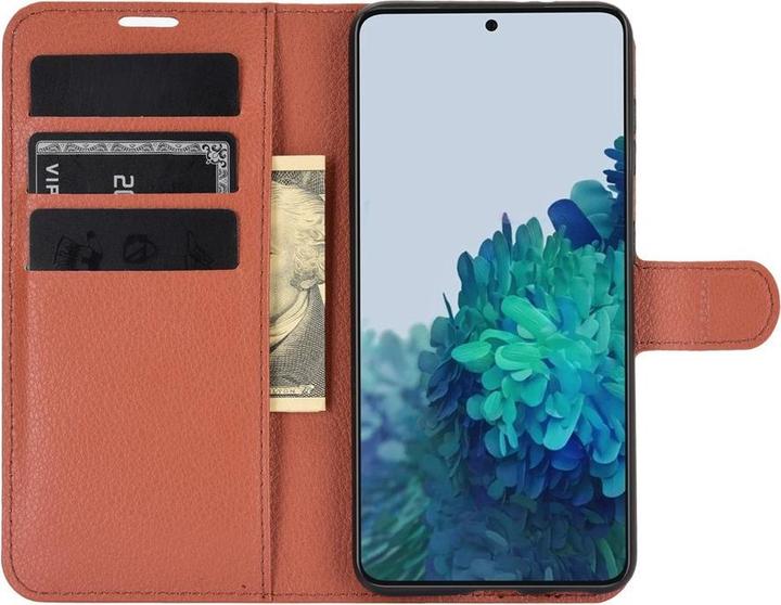 Produktbild Cover-Discount Galaxy S21 - Leder Etui Hülle braun (Samsung Galaxy S21)