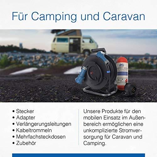 Immagine prodotto As - Schwabe CEE-Camping-Kabeltrommel (25 m, 2.50 mm².)
