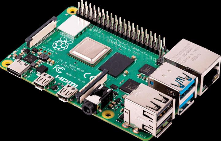 Actual product image Raspberry Pi 4 1G Model B