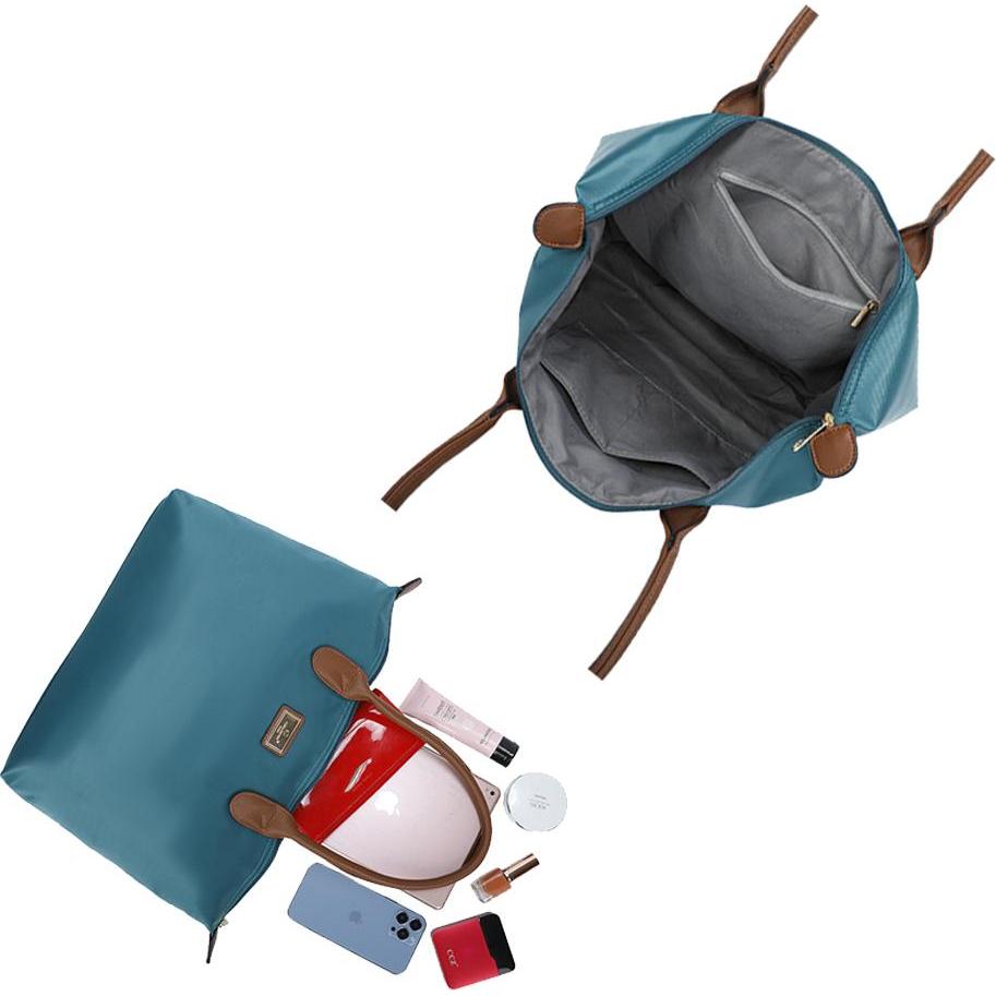 Thumbnail - Gallantry, Tasche, Cabas La Balade Handtasche Grösse L, Grün, (5 l)