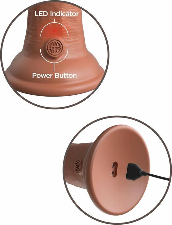 Produktbild Pipedream 8 inch Vibrating + Dual Density Vibrator