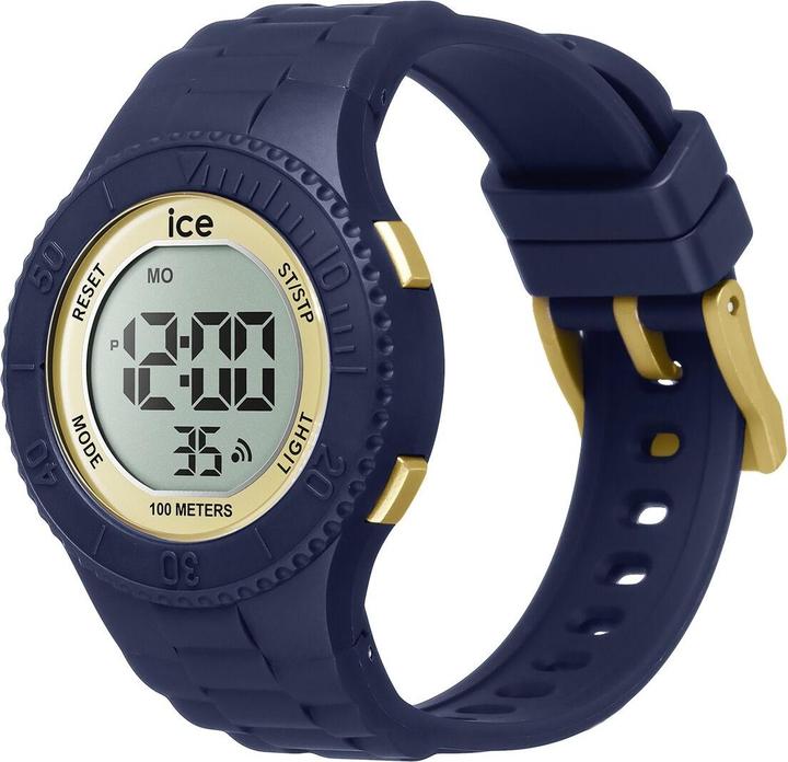 Immagine prodotto ICE Watch 021618 Cifra di ghiaccio Blu scuro Oro Montre (35 mm)