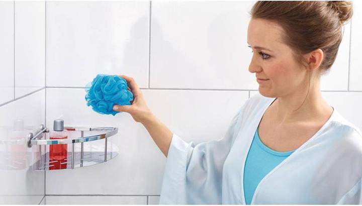 Actual product image tesa ALUXX shower tray incl. adhesive solution without drilling (8.5 x 21.5 x 22 cm)