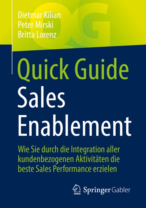 Produktbild Quick Guide Sales Enablement (Britta Lorenz, Peter Mirski, Dietmar Kilian)