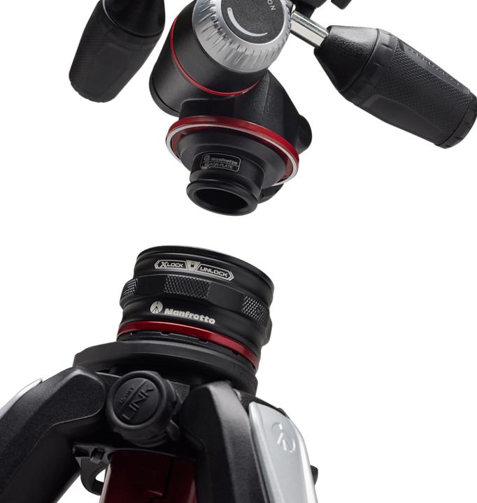 Produktbild Manfrotto 055XPRO Carbon Tripod w/3W H. (Metall)