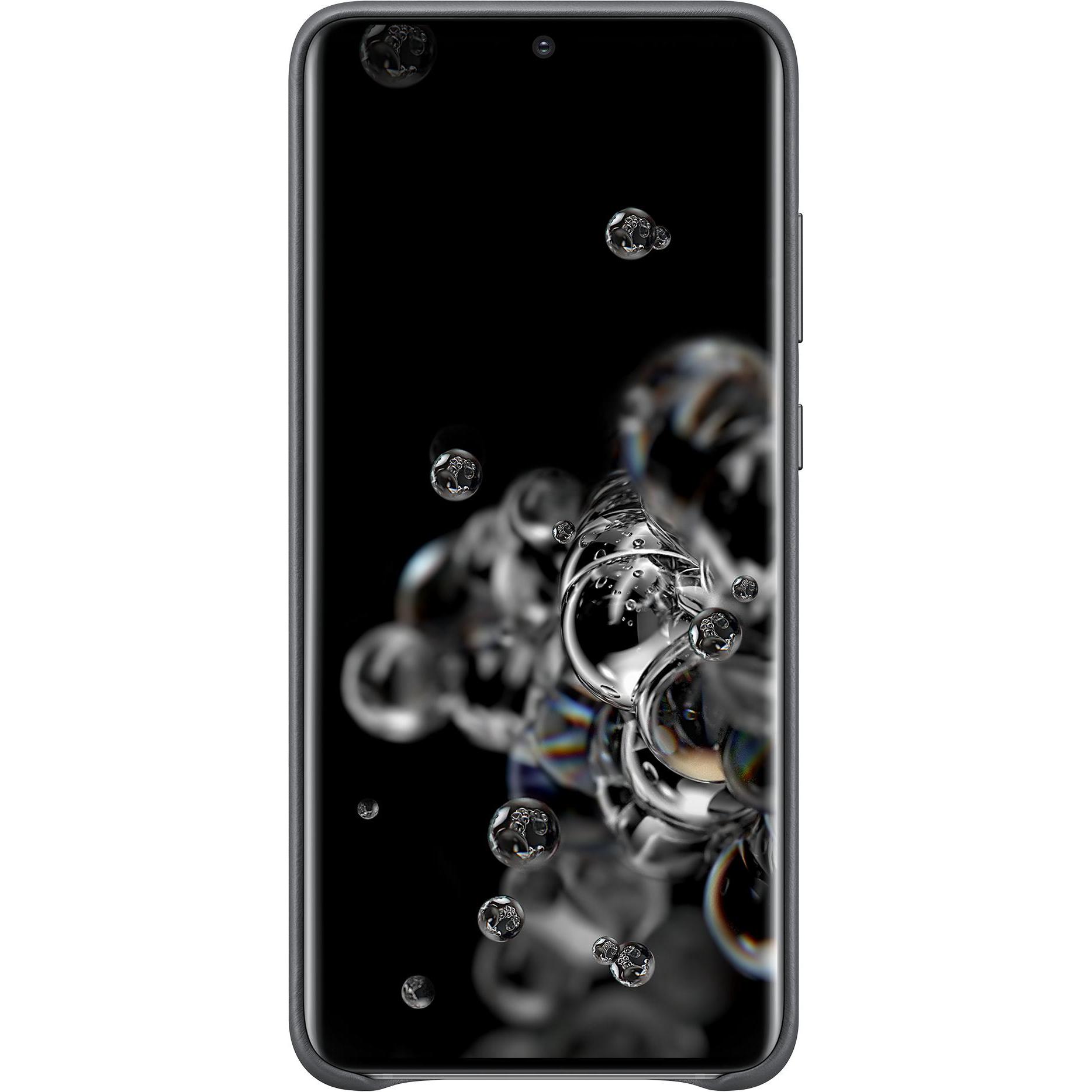 Thumbnail - Samsung Leather Cover (Samsung Galaxy S20 Ultra), Smartphone Hülle, Grau