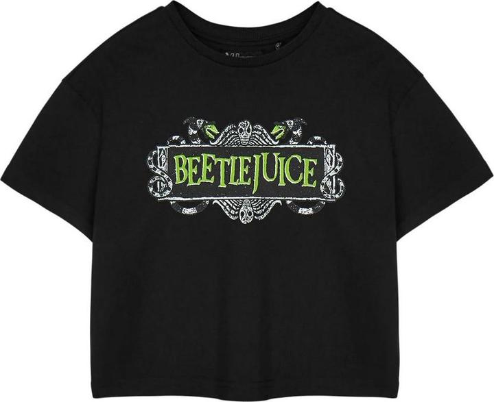 Immagine prodotto Beetlejuice Maglietta Corta Logo Donna (3XL)