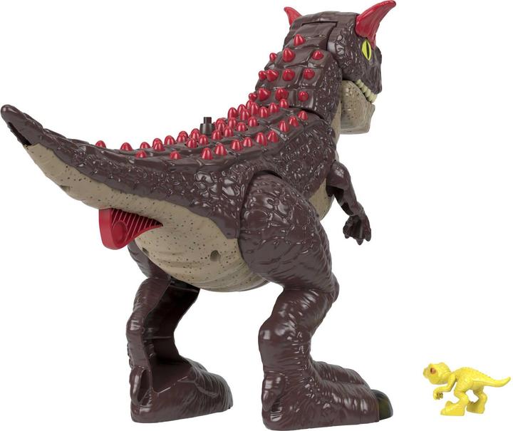 Actual product image Imaginext Jurassic World Spike Strike Carnotaurus