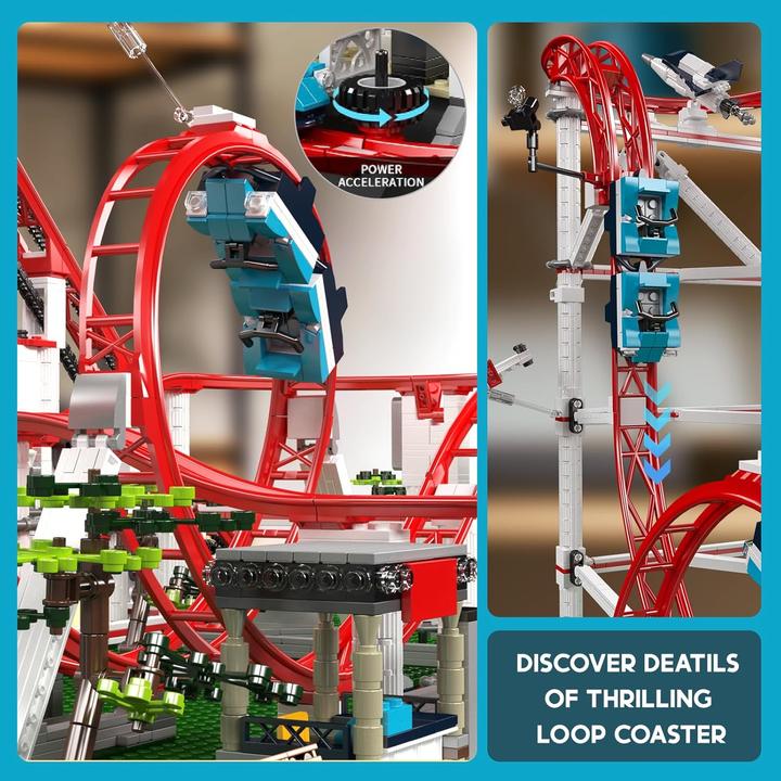 Actual product image Mould King Rollercoaster