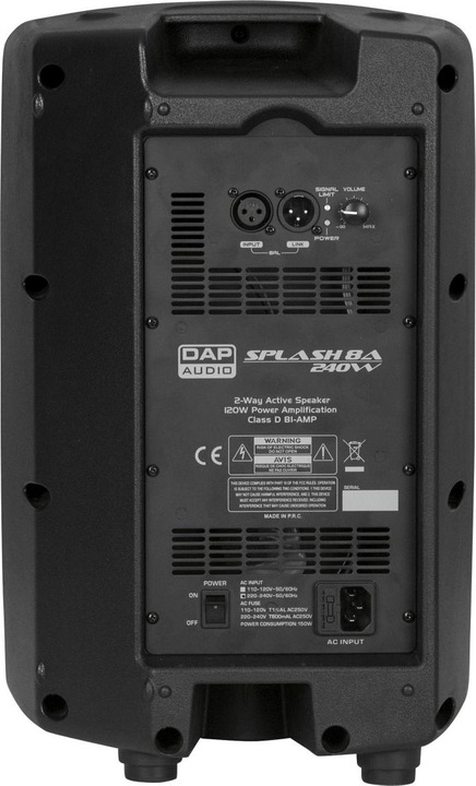 Actual product image DAP-Audio Splash-8A (Active)