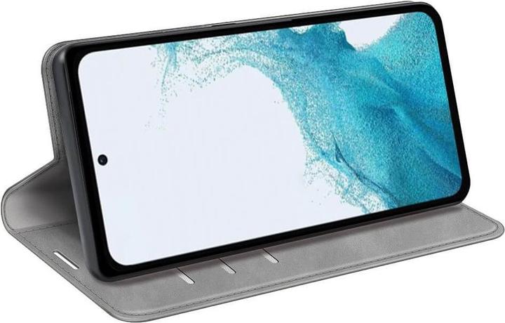 Produktbild Cover-Discount Galaxy A54 - Stand Flip Case Hülle grau (Samsung Galaxy A54 5G)