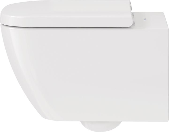 Actual product image Duravit Wall-hung WC HAPPY D.2 RIMLESS deep, 365x540mm HygieneGlaze white
