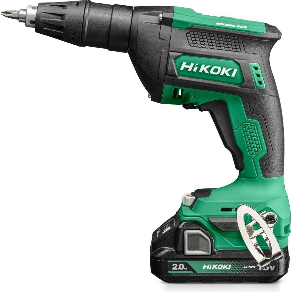 Hikoki, Trapano + Avvitatore a batteria, W18DAWAZ Akkuschrauber 18V 2.0Ah Li-Ion im HSC III Gehäuse