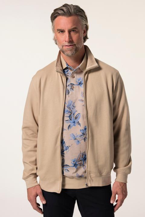 Produktbild Boston Park Sweatjacke, Rippsweat, Stehkragen, bis 84/86 (58)