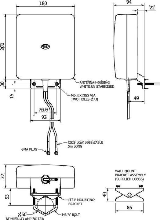 Immagine prodotto Wittenberg Antennen WB 24 Antenna direzionale