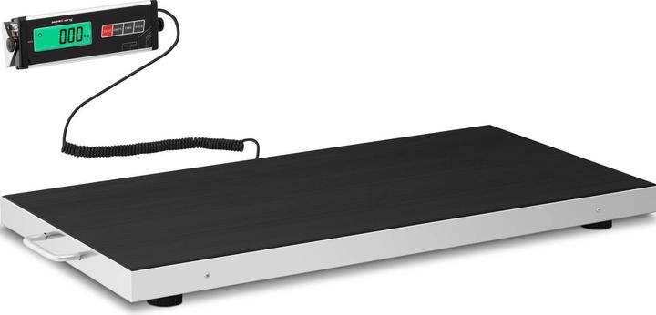 Steinberg Bodenwaage Tierwaage Industriewaage Schwerlastwaage 150 kg LCD 95 x 50 cm