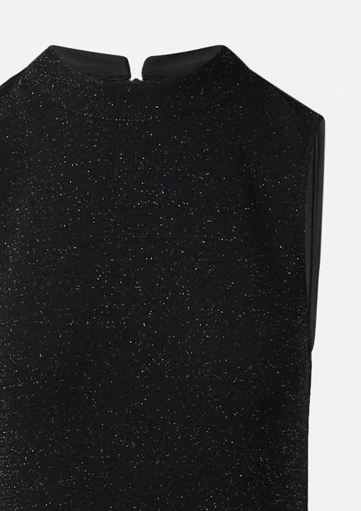 Image du produit Comma Kleid Ärmelloses Jersey-Kleid mit Glitzergarn (38)