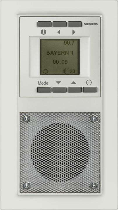 Produktbild Siemens UP-Radio 5TC1060 titanweiss Delta Miro (KW)