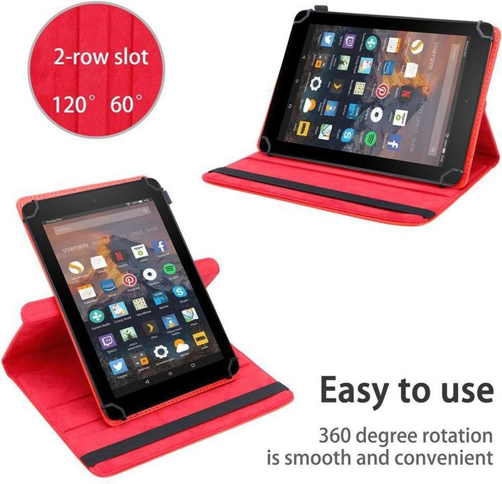 Produktbild Cadorabo Tablet Hülle Universal 360 (Amazon Fire HD 10 2017, Fire HD 10, HD 10 2017 (7. Gen.))