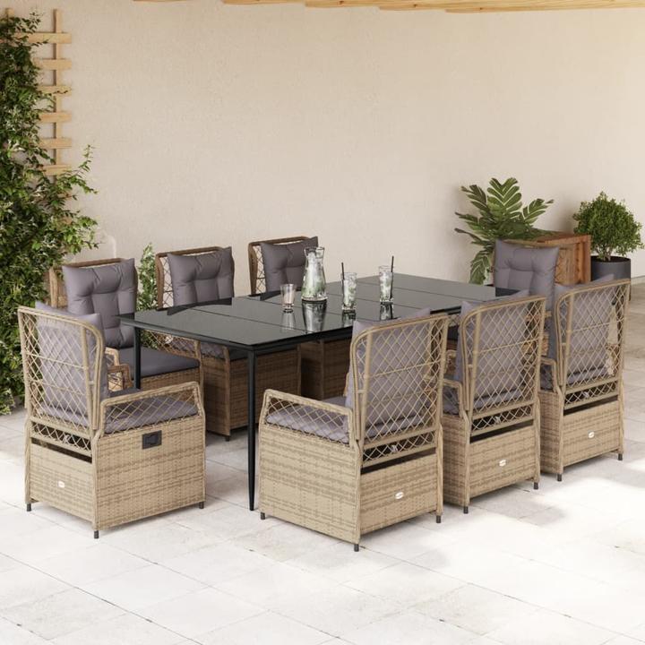 Produktbild vidaXL Garten Essgruppe (200 x 100 x 74 cm)