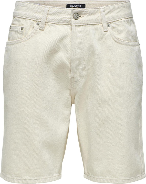 Image du produit Only & Sons Onsedge Ecru 2044 Pim Dnm Shorts Noos (S)
