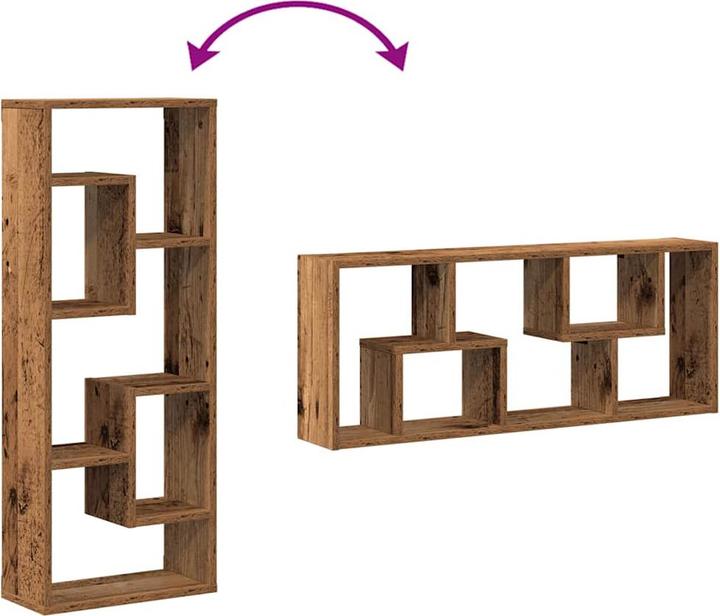 Actual product image vidaXL Wandregal (36 x 16 x 90 cm)