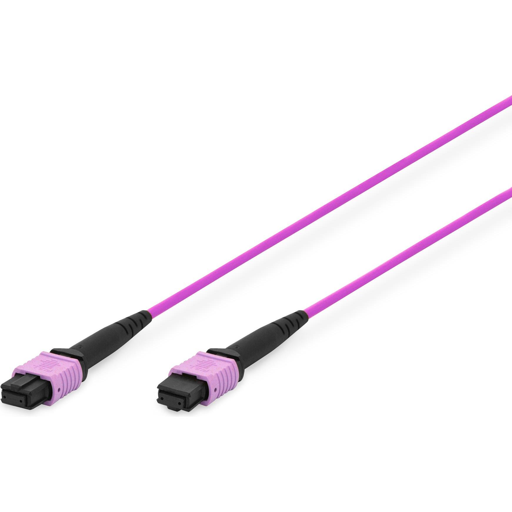 Thumbnail - Digitus FO Cable 50/125µ. OM4. MPO/MPO Female 3.0m (UTP, CAT6, 3 m), Netzwerkkabel