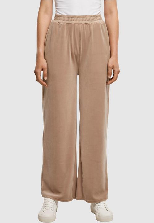 Image du produit Urban Classics Sweatpants femme taille haute en velours (M)