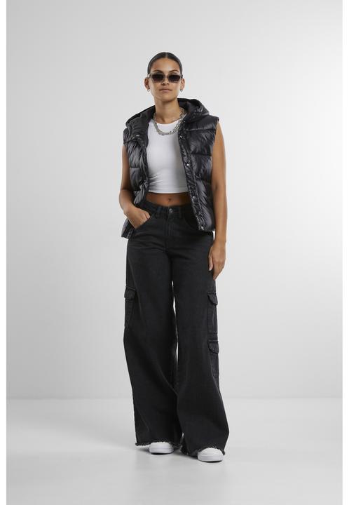 Actual product image Urban Classics Hooded Puffer Vest (M)