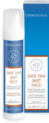 Actual product image SurgicTouch SafeTan 360 ° Face (Sun cream face, 50 ml, 0.05 g)